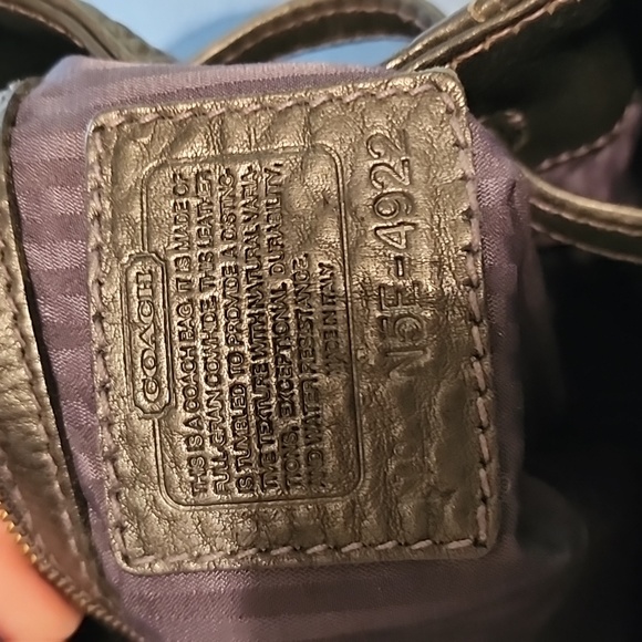 1996 COACH SONOMA BACKPACK BLACK - Picture 4 of 4